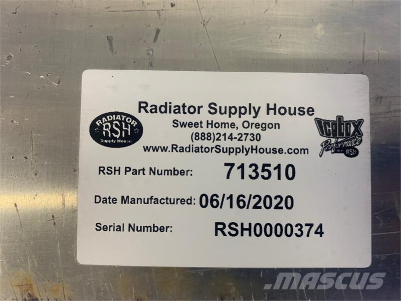 Country Coach Charge Air Cooler # 713510 Radiadores
