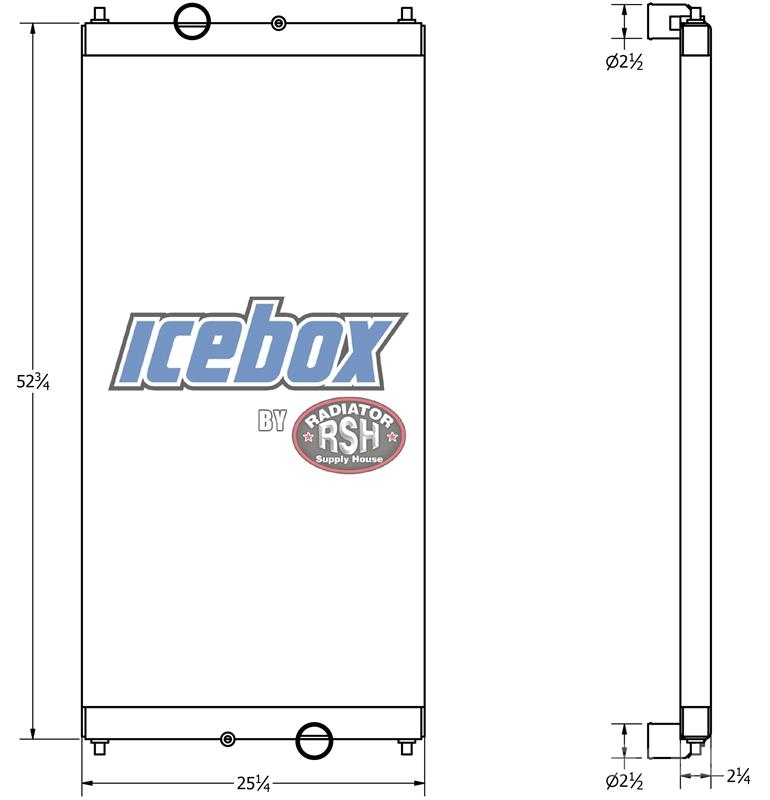Cummins 500KW Radiator # 990218 Radiators