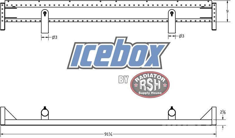 Cummins QSK50 Bottom Tank # 990490 مشعات