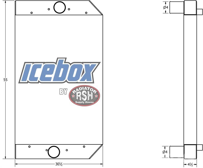 Cummins QSX15 Charge Air Cooler # 990486 Radiadores