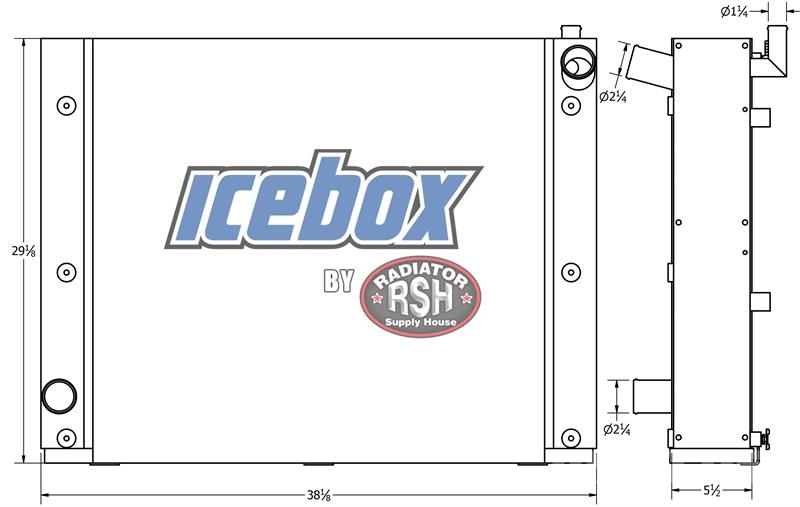 Doosan Radiator # 990438 مشعات