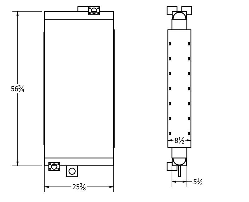 DrillTech Oil Cooler # 890900 Radiators
