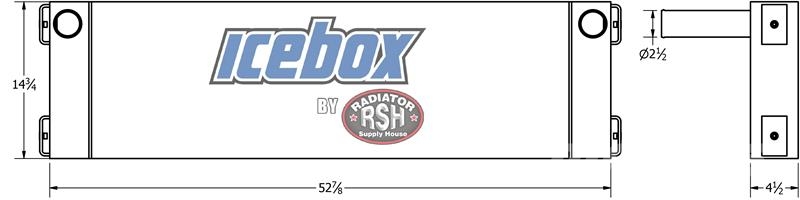  Frac 250KW Charge Air Cooler # 990357 Radiators