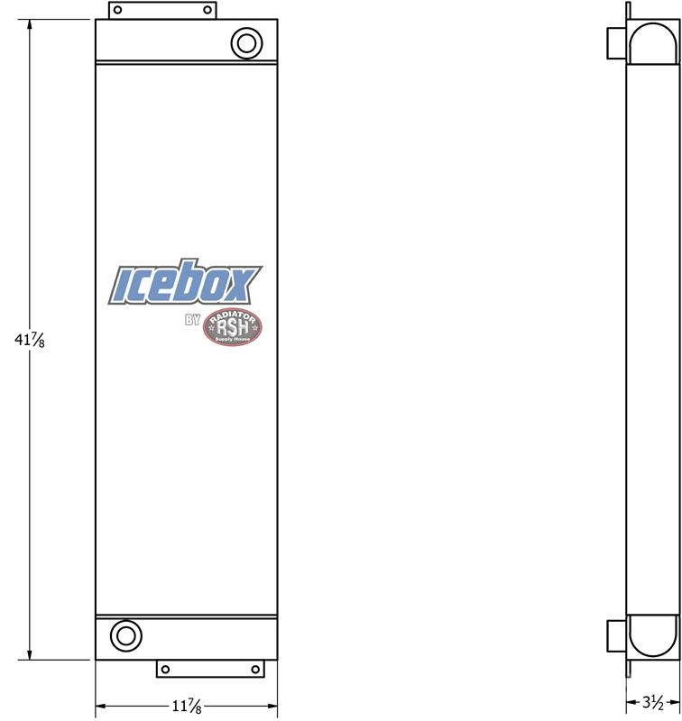 Frac Oil Cooler # 990275 Radiatoren
