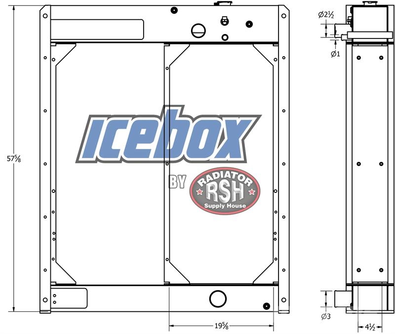 Frac Radiator # 990193 Radiators