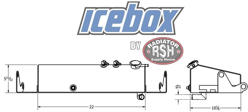 Freightliner T462 Surge Tank # 601483 Radijatori