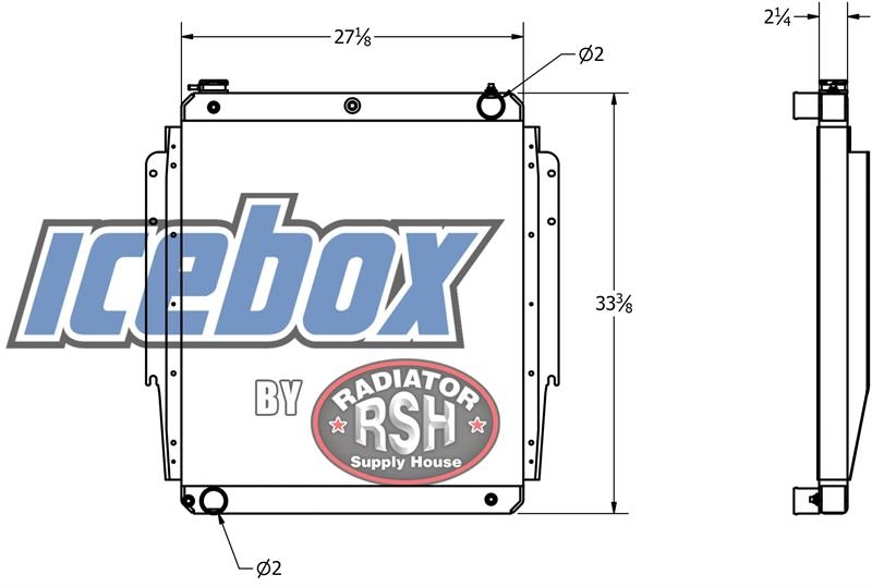 Generac Radiator # 990481 مشعات