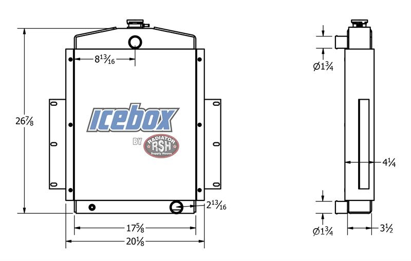 Gerlinger Radiator # 940176 Radiators