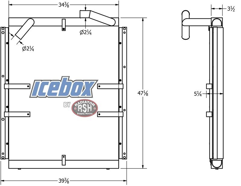 Halla HE360, Excavator Oil Cooler # 890404 مشعات