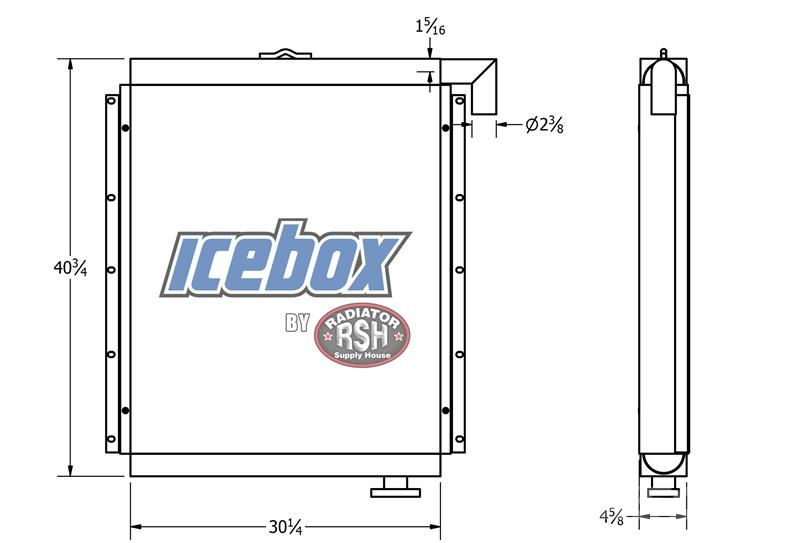 Hitachi EX400-3 Oil Cooler # 870386 Radiadores