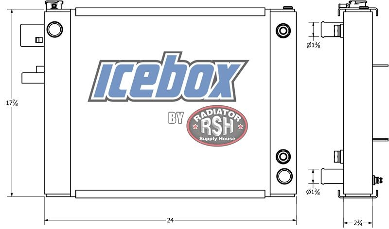 Hyster H50XM Radiator # 940016 Radiadores