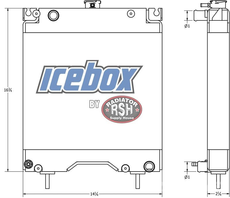 IHI Radiator # 890305 مشعات