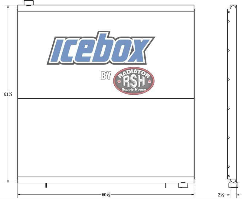 Ingersoll Rand Oil Cooler # 840118 مشعات