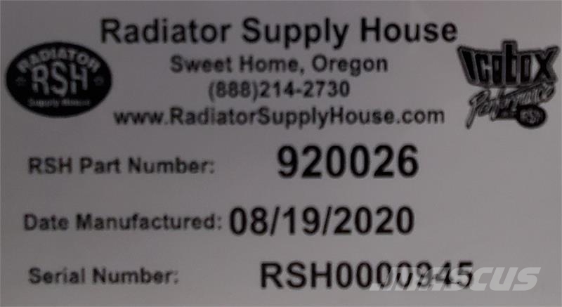 International 2200 Oil Cooler # 920026 Radiatorji