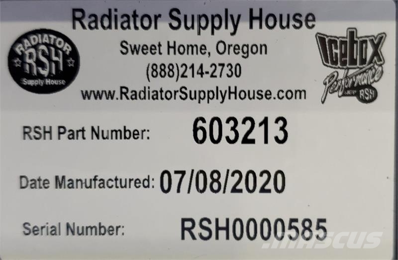 International Radiator # 603213 Radiators