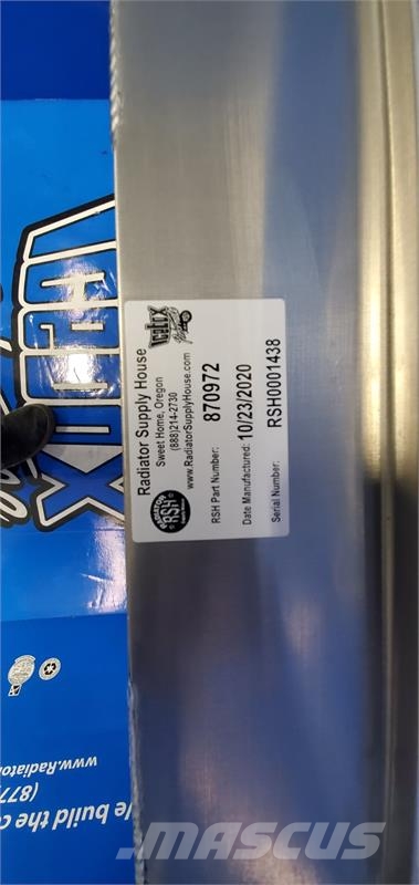 John Deere UH07-7, UH07LC-7, UH083, UH08L Oil Cooler # 870972 Radiadores