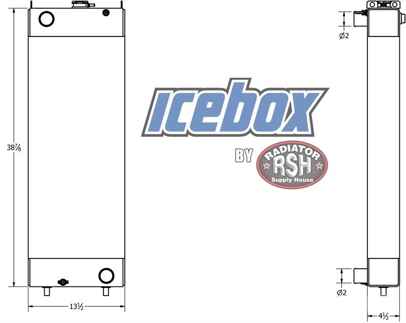 Kobelco 210LC Radiator # 927508 Radiadores