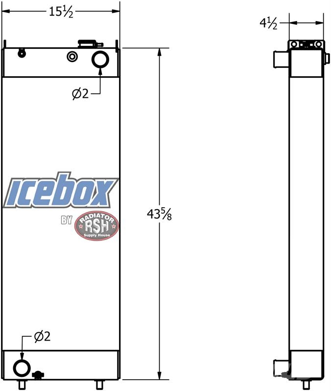 Kobelco SK210 Radiator # 927582 Radijatori