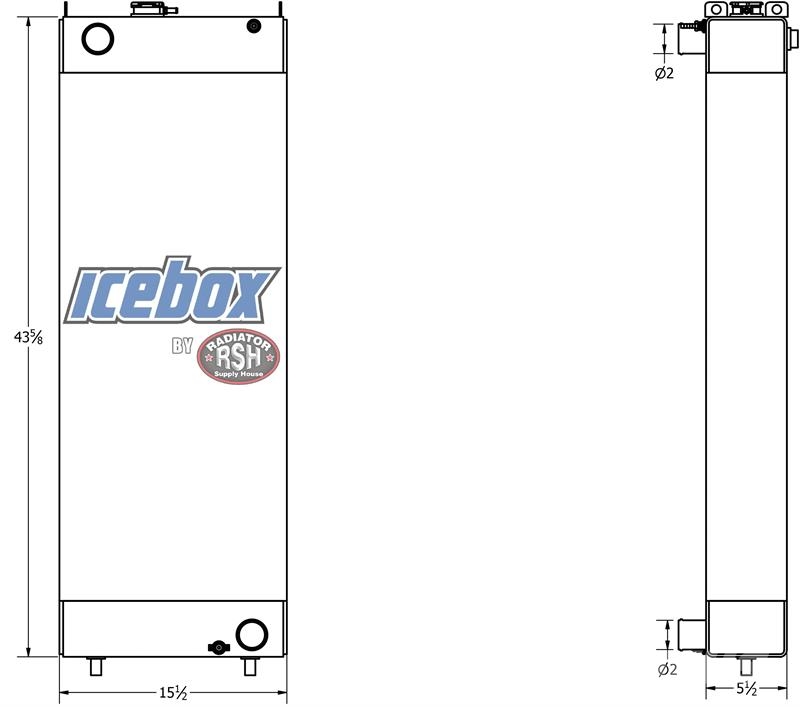 Kobelco SK260 Radiator # 927515 مشعات