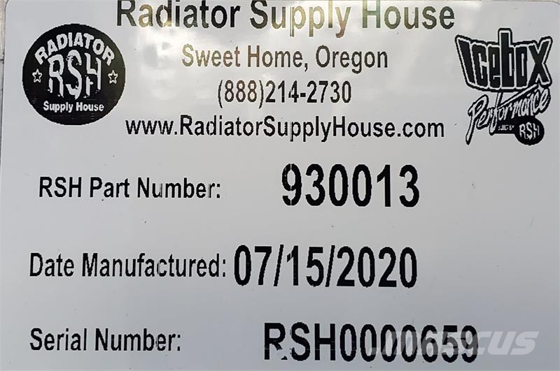 Komatsu PC Series Charge Air Cooler # 930013 Radiadores
