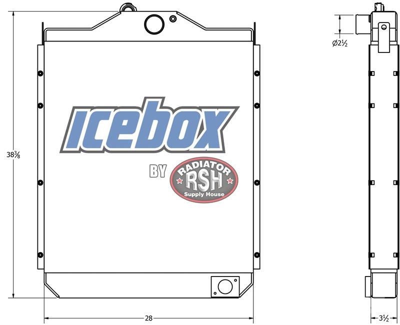 Komatsu PC220LC-3 Radiator # 930036 Radiadores