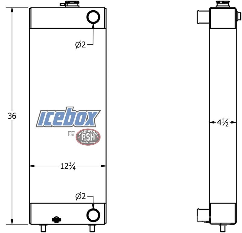Komatsu WA250-6 Radiator # 930106 Radiadores