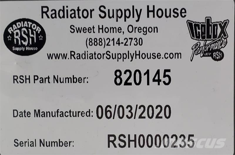 Kubota KX161-3 Radiator # 820145 Radiadores