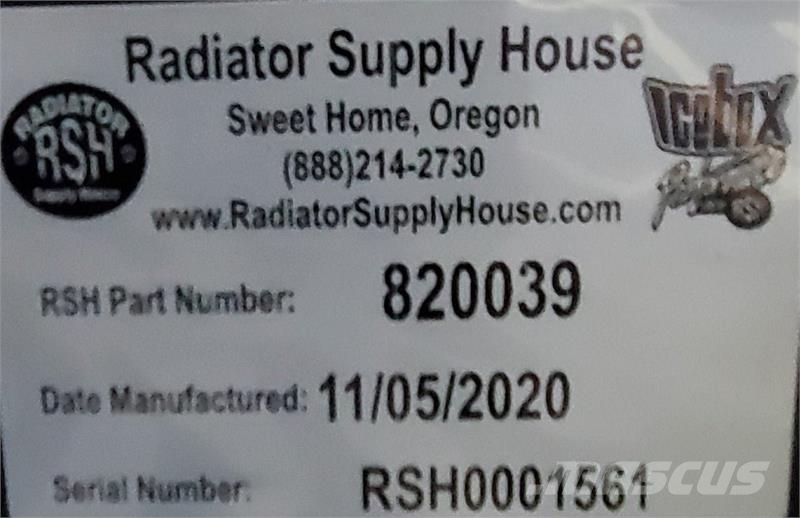 Kubota M105S Radiator # 820039 Radiadores