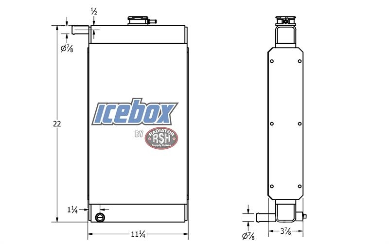 Mack Radiator # 890717 Radiadores