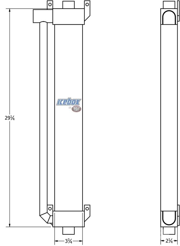 Monaco Oil Cooler # 720002 Radiators