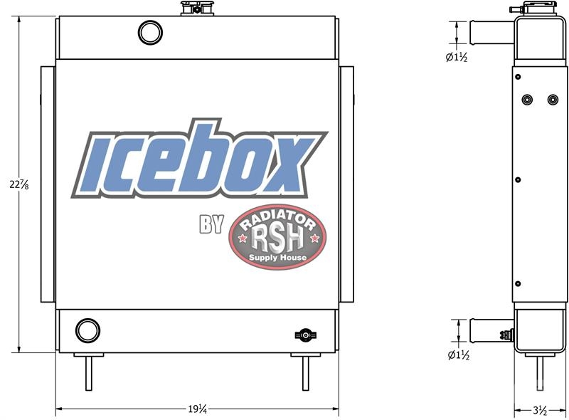 Mongoose Sewer Jetter Radiator # 890942 مشعات