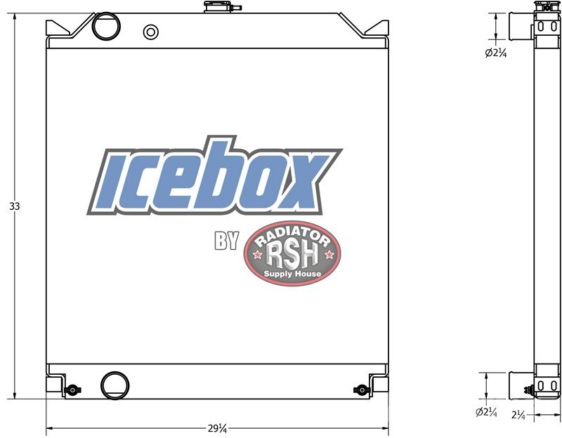 MultiQuip DCA125USI Radiator # 990124 مشعات