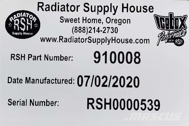 New Holland TV140 AC Condenser # 910008 Radiadores