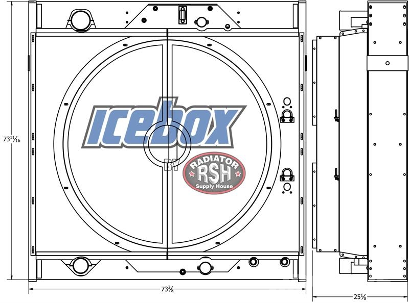  NRG Cooling Package # 990512 Radiatoren