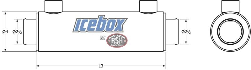 Peterbilt Oil Cooler # 606036 Radiators