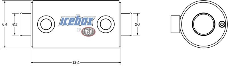 Peterbilt Oil Cooler # 606223 Radiadores