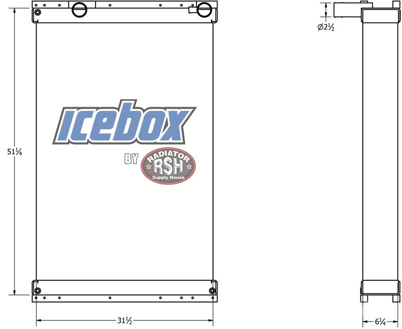Serva Blender Radiator # 990294 Radijatori