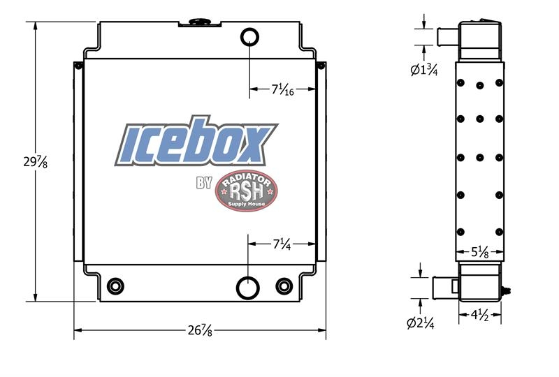 SkyTrak 8042 Radiator # 890205 Radiatoare