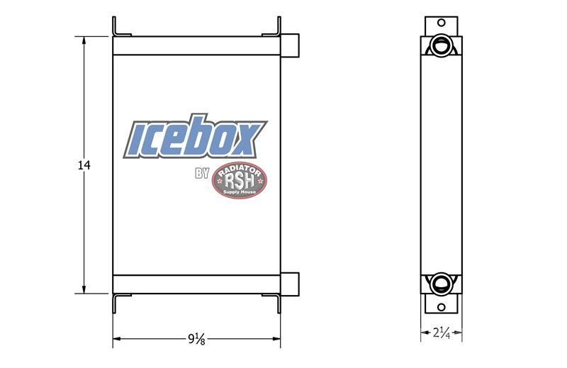 Toyo Oil Cooler # 890892 Jäähdyttimet