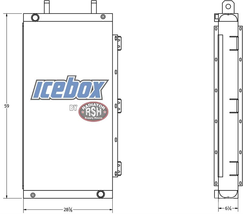 UEM Pump Cube Oil Cooler # 990301 Radiatoren