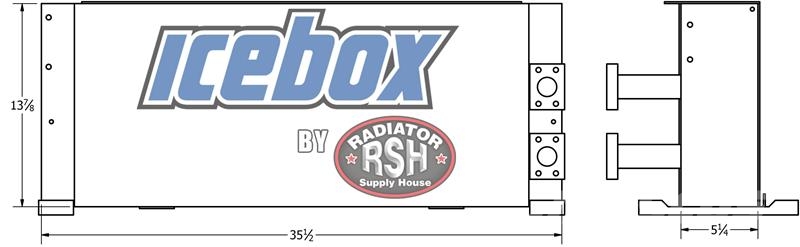 Volvo EC210C / EC235C Oil Cooler # 890607 Radiadores