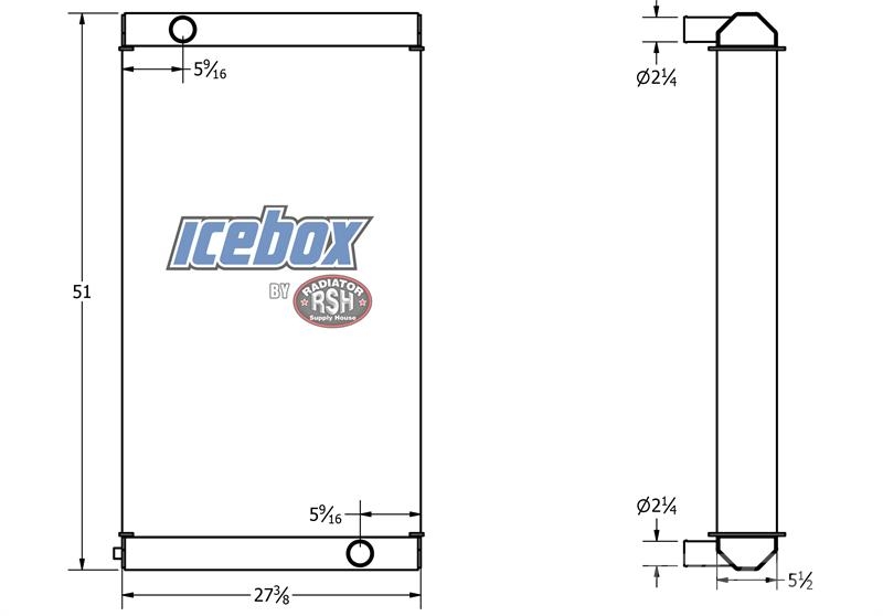 Volvo Shovel Radiator # 890524 Radiatorer