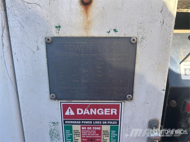 10 kVA Light Tower (Inoperable) Light towers