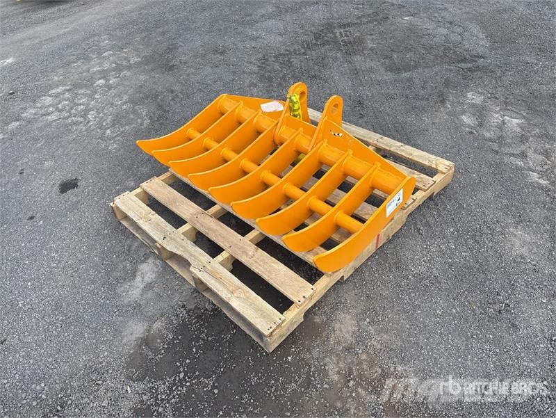  1115 mm Excavator Rake Vaalutid ja kaarutid