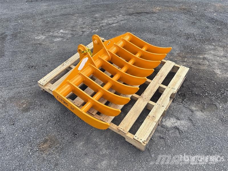  1115 mm Excavator Rake Vaalutid ja kaarutid
