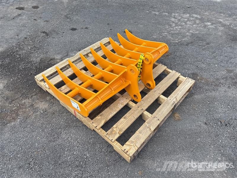  1115 mm Excavator Rake Vaalutid ja kaarutid