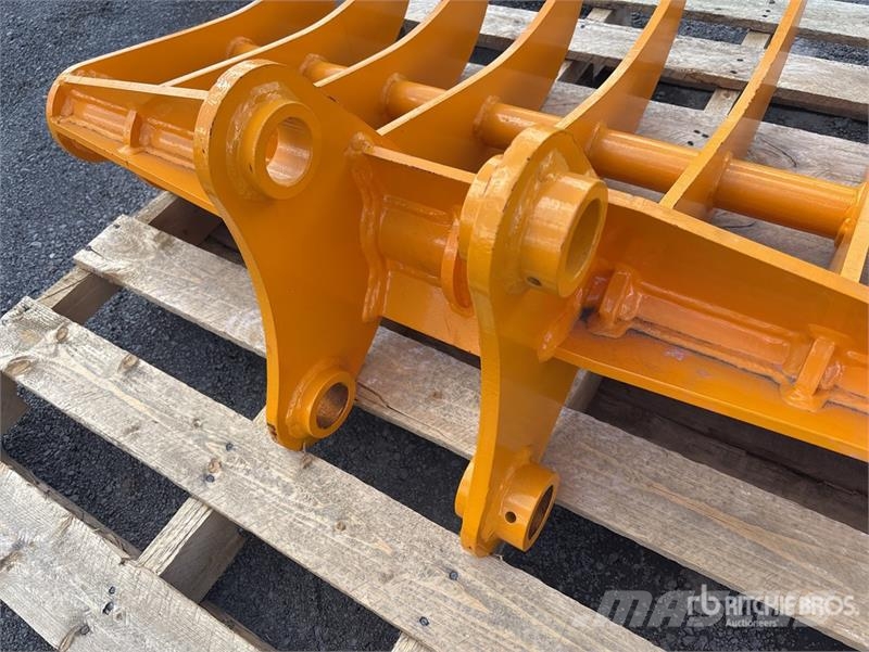  1115 mm Excavator Rake Vaalutid ja kaarutid