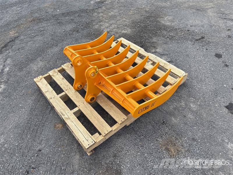  1115 mm Excavator Rake Vaalutid ja kaarutid