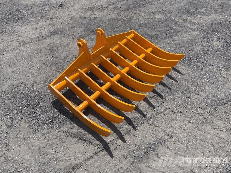  1135 mm Excavator Rake Vaalutid ja kaarutid