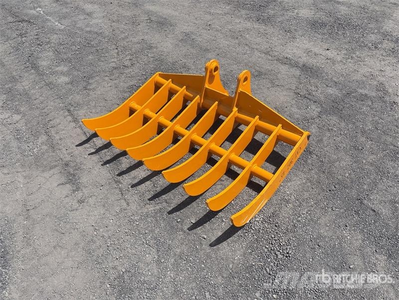  1135 mm Excavator Rake Vaalutid ja kaarutid